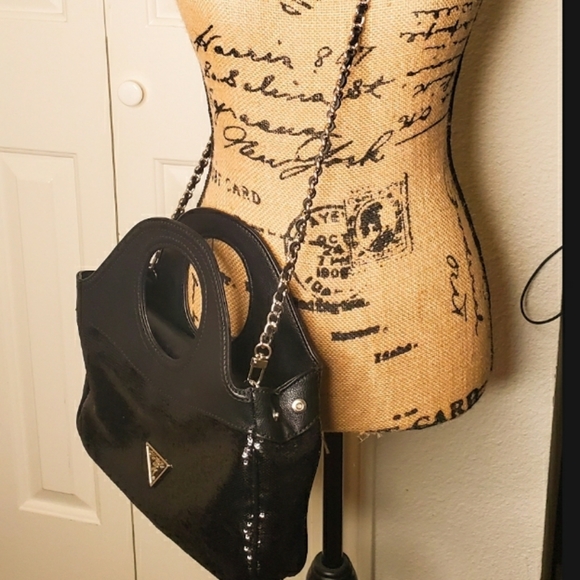 GUESS Sequin Shoulder Bag - Picture 7 of 8